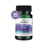 Swanson Albion Zinc Quelado 30 mg · 90 Cápsulas