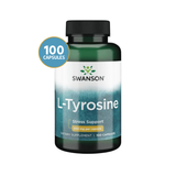 Swanson L-Tirosina 500 mg · 100 Cápsulas
