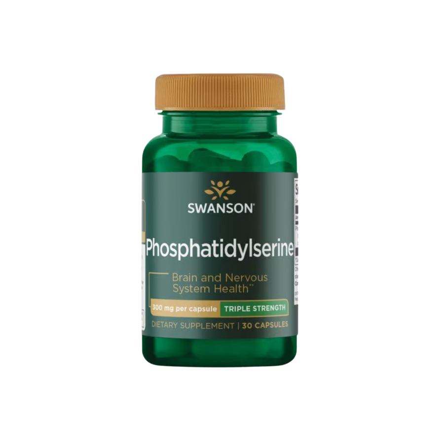 Swanson Fosfatidilserina Triple Potencia 300 mg · 30 Cápsulas
