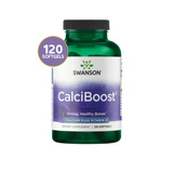 Swanson CalciBoost Calcio + Vitamina D3 · 120 Softgels