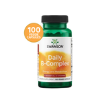 Swanson Daily B-Complex Vitaminas Grupo B · 100 Cápsulas