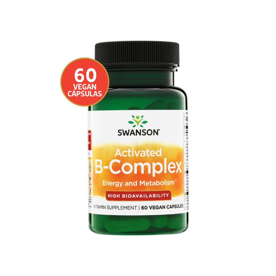 Swanson Complejo B Activado · 60 Cápsulas Veganas
