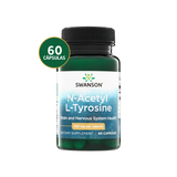 Swanson N-Acetil L-Tirosina 350 mg · 60 Cápsulas