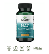 Swanson NAC N-Acetil Cisteína 600 mg · 100 Cápsulas