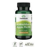 Swanson Acidophilus + Pectina de Manzana · 90 Cápsulas