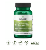 Swanson Hipérico St John's Wort 375 mg · 60 Cápsulas
