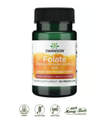 Swanson Folato 5-MTHF Forma Activa · 30 Cápsulas