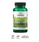 Swanson Hoja de Olivo 400 mg · 60 Cápsulas