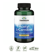 Swanson Acetil L-Carnitina 500 mg · 100 Cápsulas