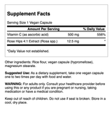 Swanson Vitamina C + Rosa Mosqueta 500 mg · 250 Cápsulas Veg