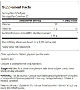 Swanson Lecithin Non-GMO 520mg 250 Softgels