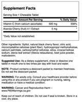 Swanson Vitamina C Masticable · 60 Tabletas