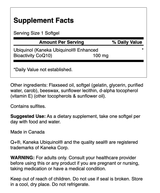 Swanson Ubiquinol (CoQ10 Activo) 100 mg · 60 Softgels
