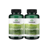 Pack 2 unidades · Swanson Ashwagandha 450 mg 200 Cápsulas