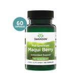 Swanson Full Spectrum Maqui Berry 400mg 60 Cápsulas