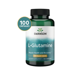 Swanson L-Glutamina 500 mg · 100 Cápsulas