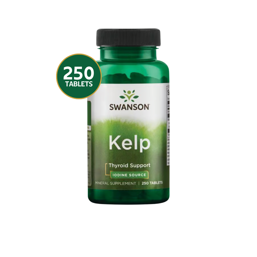 Swanson Kelp Soporte Tiroideo · 250 Tabletas