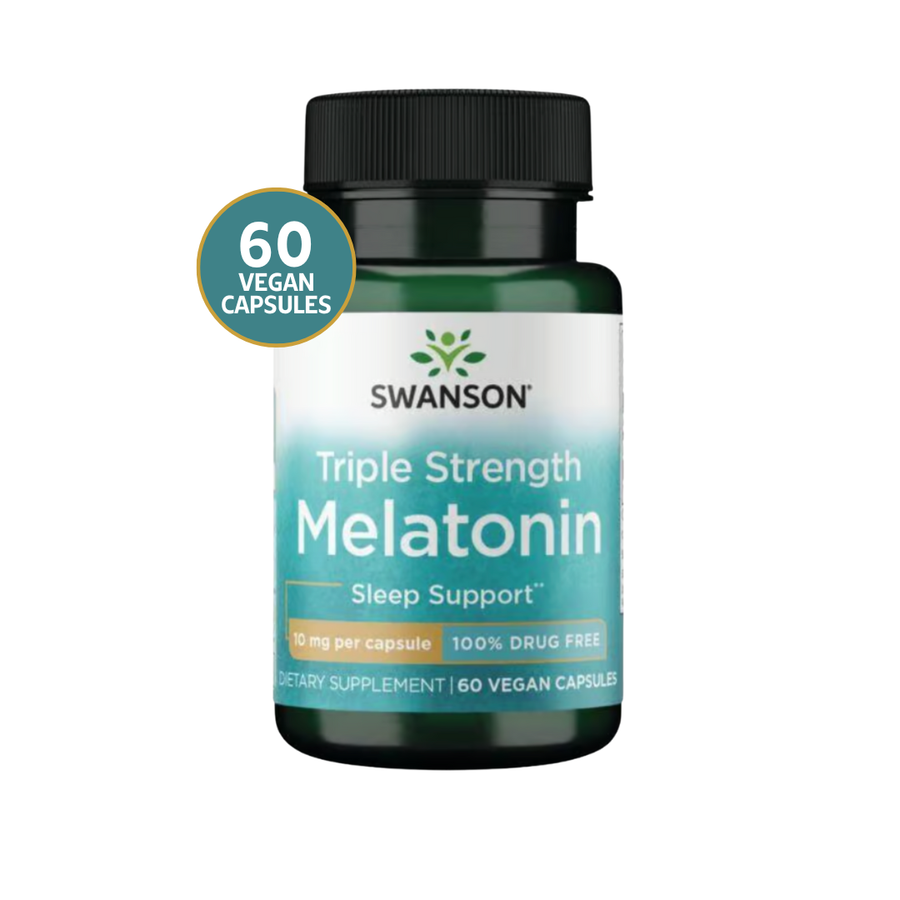 Swanson Melatonina 10 mg · 60 Cápsulas