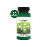 Swanson Dual Ginseng Plus · 60 Cápsulas