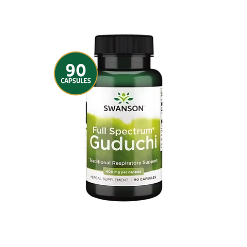 Swanson Guduchi 400 mg · 90 Cápsulas