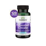 Swanson Citrato de Potasio 99 mg · 120 Cápsulas
