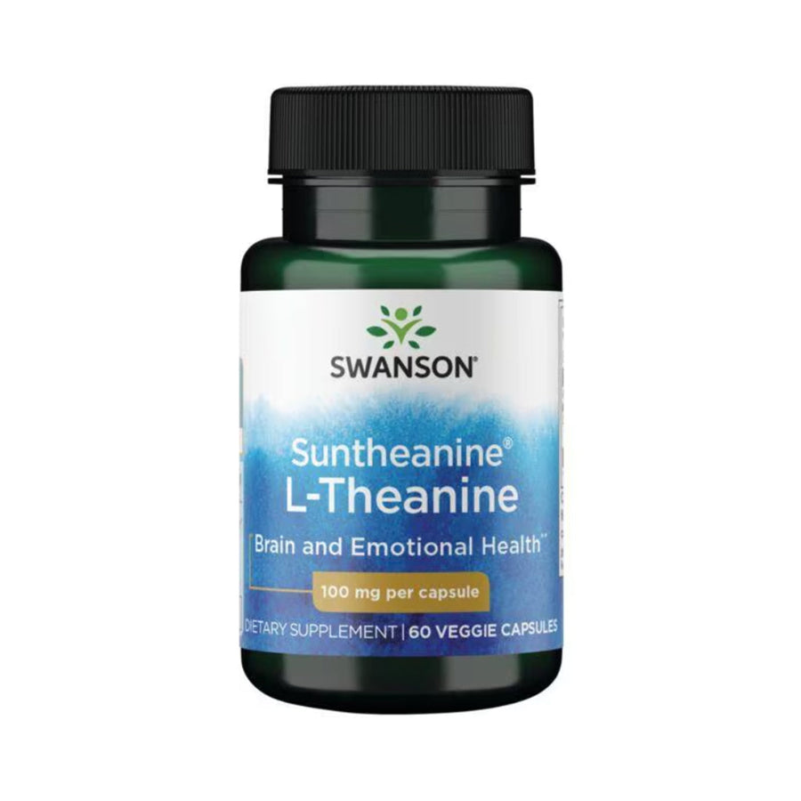 Swanson L-Teanina SunTheanine 100 mg · 60 Cápsulas