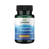 Swanson L-Teanina SunTheanine 100 mg · 60 Cápsulas