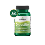 Swanson Digestitol Enzimas Digestivas + BioPerine · 60 Cápsulas