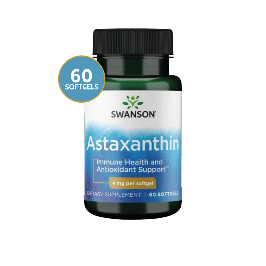 Swanson Ultra Astaxantina 4 mg · 60 Softgels