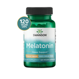 Swanson Melatonina 3 mg · 120 Cápsulas