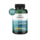 Swanson L-Lisina Stress Support 500 mg · 100 Cápsulas
