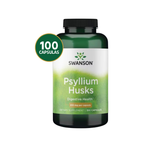 Swanson Psyllium Fibra Soluble 610 mg · 100 Cápsulas