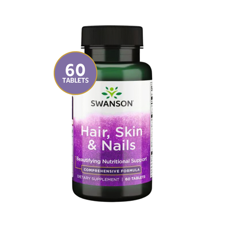 Swanson Cabello, Piel y Uñas Complejo Vitamínico · 60 Tabletas