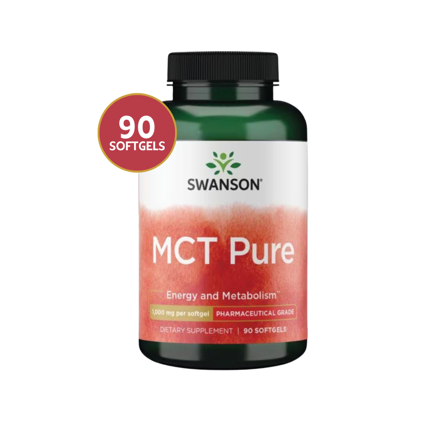Swanson MCT Aceite de Coco Grado Farmacéutico 1.000 mg · 90 Softgels