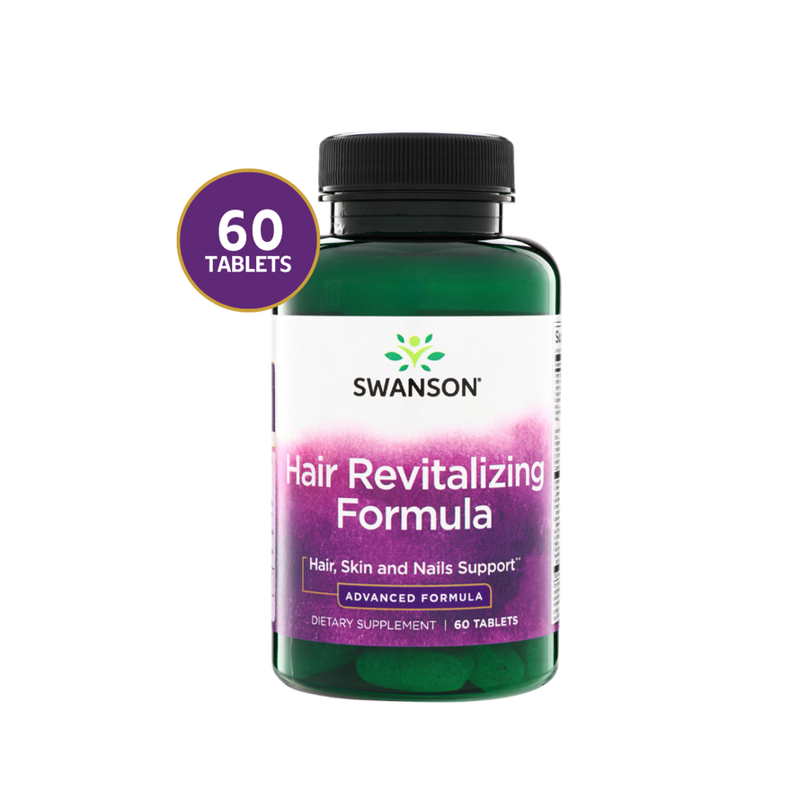 Swanson Hair Revitalizing Fórmula · 60 Tabletas