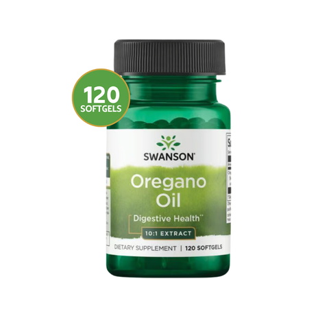 Swanson Aceite de Orégano Premium Extracto 10:1 · 120 Softgels