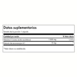 Swanson Vitamina C + Rosa Mosqueta 1.000 mg · 250 Cápsulas
