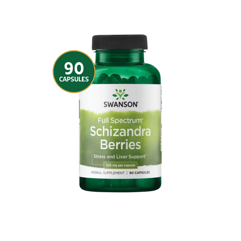 Swanson Schizandra Berries 525 mg · 90 Cápsulas