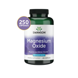 Swanson Óxido de Magnesio 200 mg · 250 Cápsulas