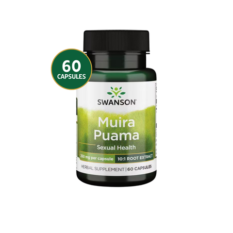 Swanson Muira Puama 250 mg · 60 Cápsulas