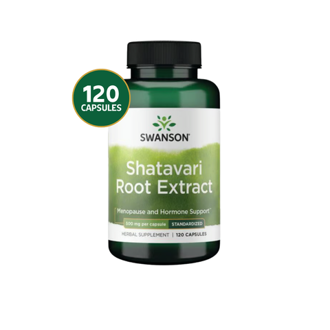 Swanson Shatavari Extracto 500 mg · 120 Cápsulas
