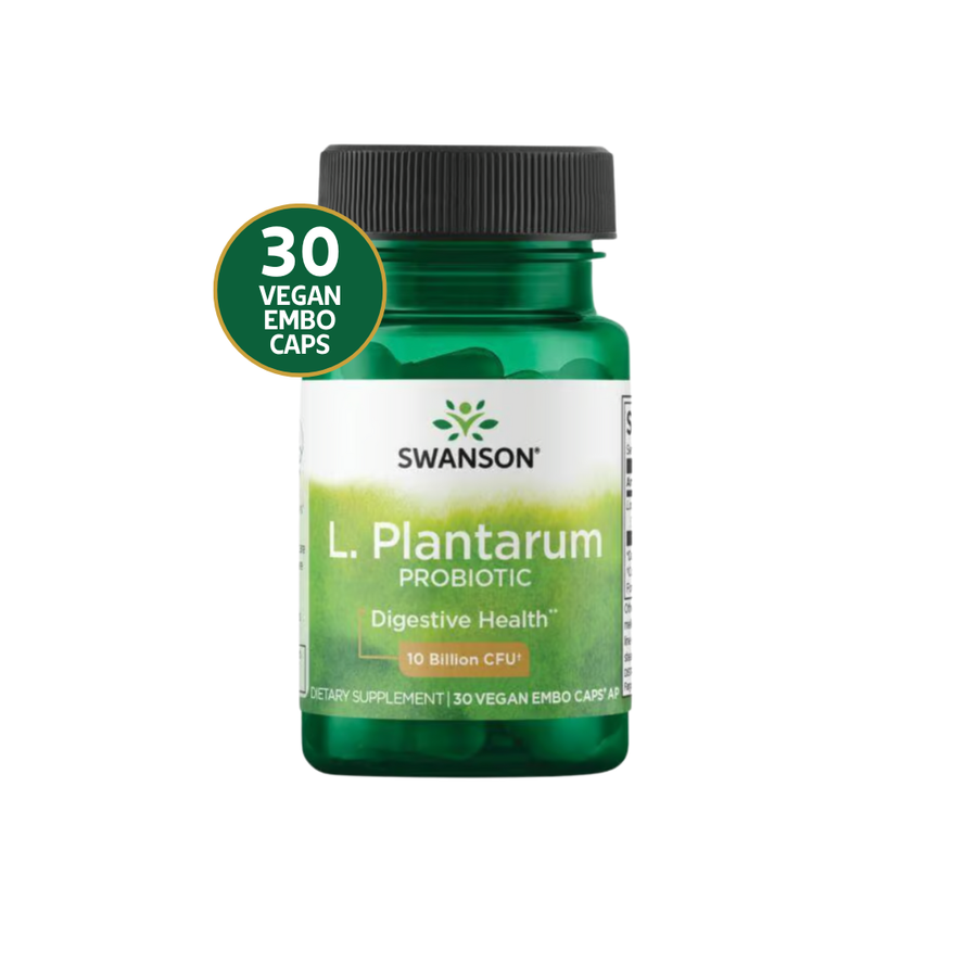 Swanson L. Plantarum Probiótico · 30 Cápsulas