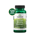 Swanson Ginkgo Biloba Extracto 60 mg · 120 Cápsulas
