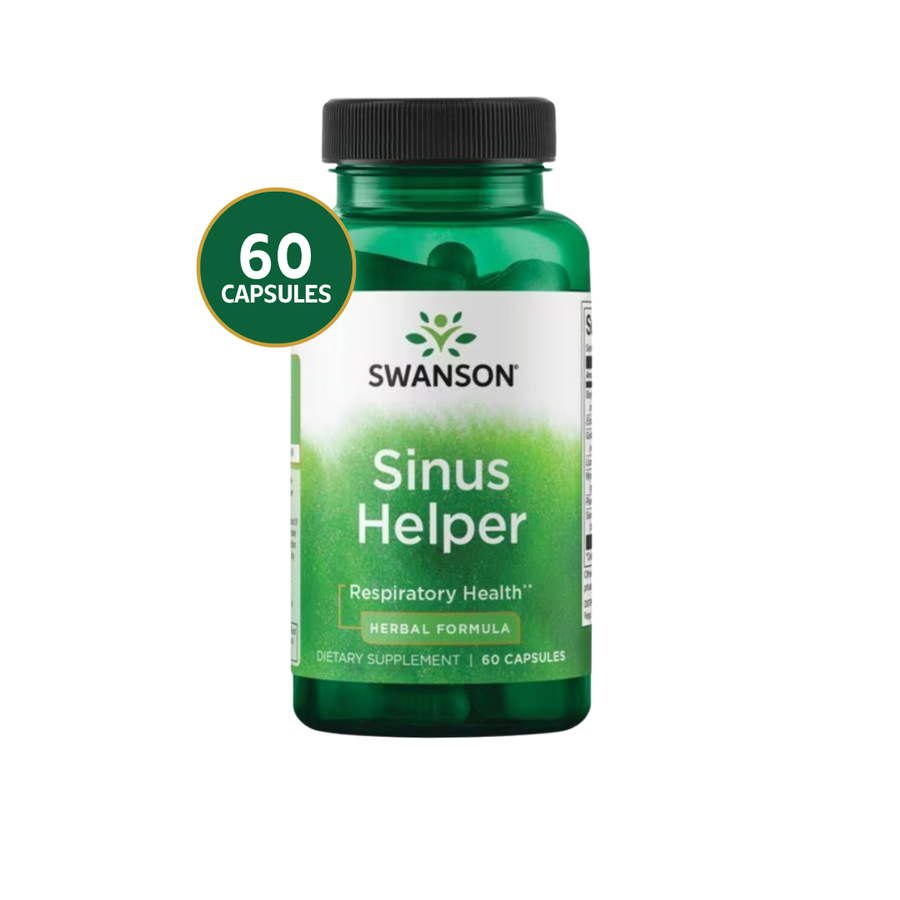 Swanson Sinus Helper Salud Sinusal · 60 Cápsulas