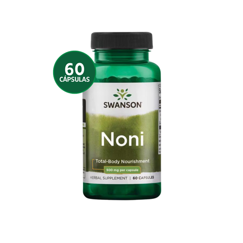Swanson Noni Tropical 500 mg · 60 Cápsulas