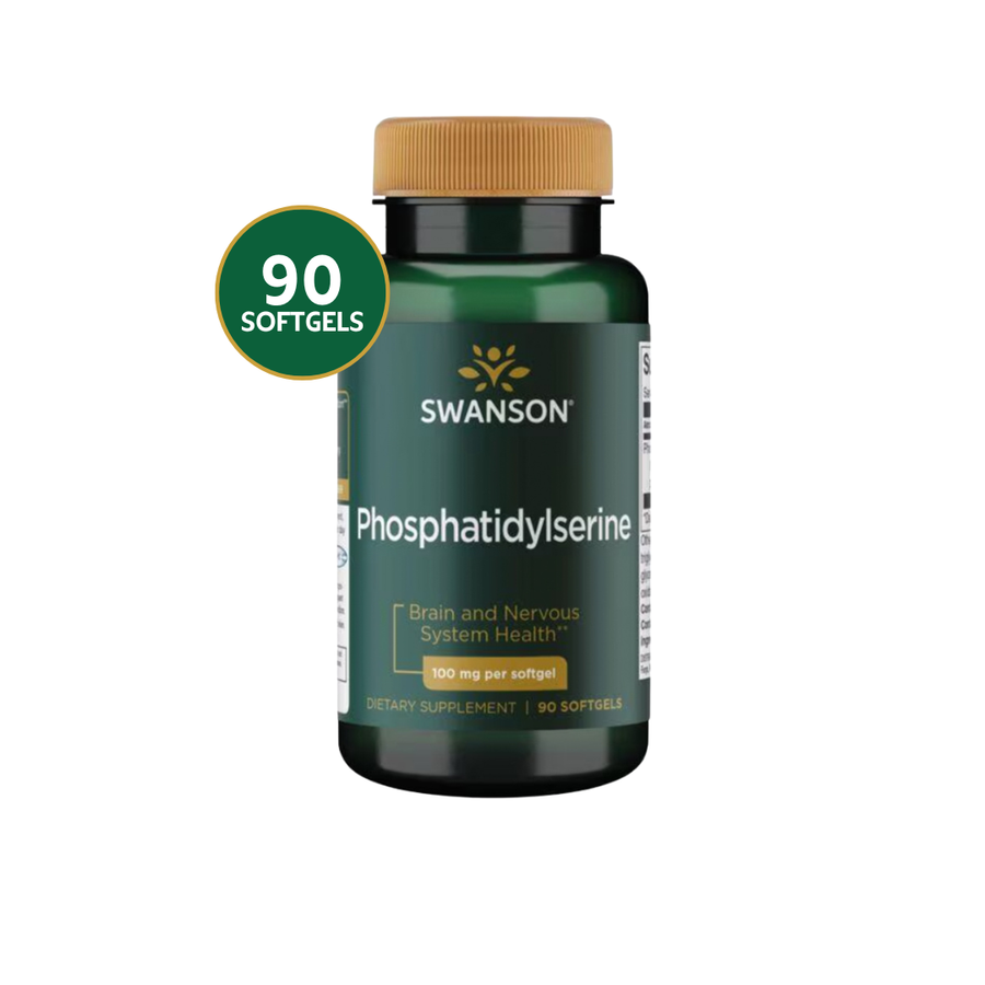 Swanson Fosfatidilserina 100 mg · 90 Softgels