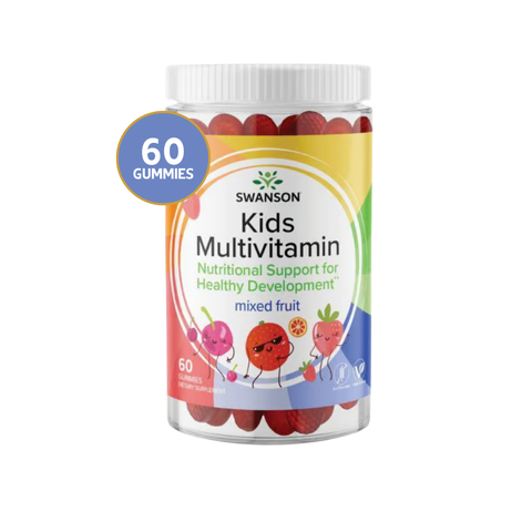 Swanson Kids Multivitamínico Mixed Fruit · 60 Gomitas