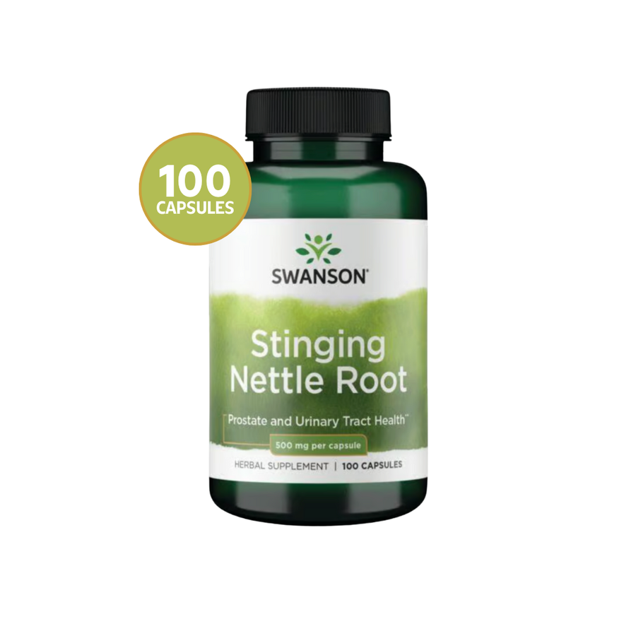 Swanson Ortiga Raíz 500 mg · 100 Cápsulas