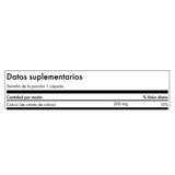 Swanson Citrato de Calcio 200 mg · 60 Cápsulas