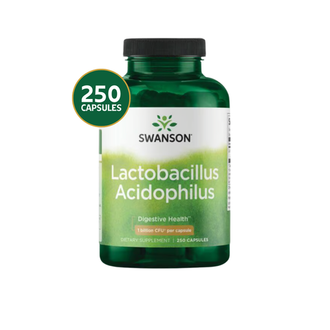 Swanson Lactobacillus Acidophilus · 250 Cápsulas